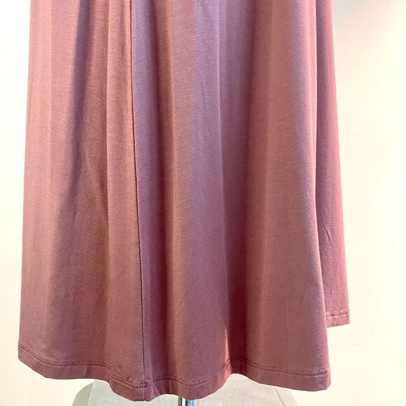 -NWT FOREVER 21 T-Shirt Dress Dusty Rose Size S - Picture 5 of 7